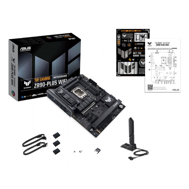 ASUS TUF GAMING Z890-PLUS WIFI Intel Z890 LGA 1851 (Socket V1) ATX ASUS TUF GAMING Z890-PLUS WIFI Intel Z890 LGA 1851 (Socket V1) ATX