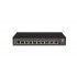 LevelOne FGP-1031 network switch Unmanaged Gigabit Ethernet (10/100/1000) Power over Ethernet (PoE) Black