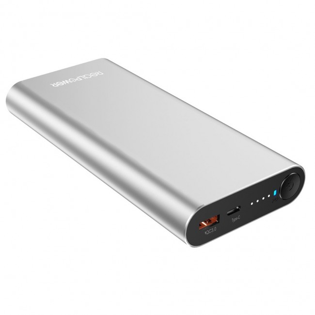 RealPower PB-20000PD Lithium-Ion (Li-Ion) 20000 mAh Aluminium