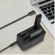 LogiLink UA0370 laptop dock/port replicator Wired USB 3.2 Gen 1 (3.1 Gen 1) Type-C Black