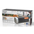 Adler AD 1920 Emergency radio Solar panel / Crank / Powerbank 4500 mAh Black