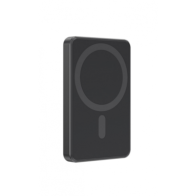 Gembird PB05-WPC15M-01 Magnetic wireless powerbank 15 W, 5000 mAh, black