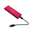 NATEC RHINO M.2 NVME LITE EXTERNAL SSD ENCLOSURE USB-C 3.2 GEN 2 RUBY RED