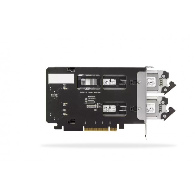 Icy Dock MB842MP-B storage drive enclosure SSD enclosure Black, Silver M.2