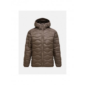 Kurtka puchowa Peak Performance Helium Down Hood Jacket - terrain tan rozmiar: m