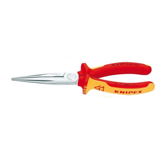 KNIPEX INSULATED PLIERS 1000V STRAIGHT EXTENDED 200mm