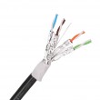 Extralink CAT6A FTP (F/UTP) OUTDOOR TWISTED PAIR WITH GEL 305M networking cable