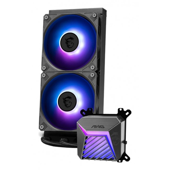 MSI MAG Coreliquid A15 240 Motherboard, Processor All-in-one liquid cooler 12 cm Black 1 pc(s)