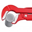 Knipex 83 30 015 pipe wrench Red, Stainless steel Red 6 cm Swedish pipe wrench Chromium-vanadium steel