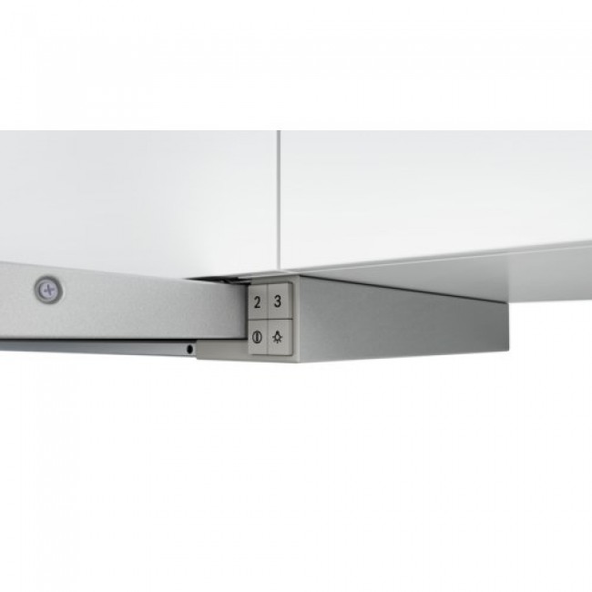 Bosch Serie 4 DFT63AC50 cooker hood Semi built-in (pull out) Silver 360 m /h