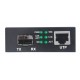 Intellinet 10GBase-T to 10GBase-R Media Converter, 1 x 10 GB SFP+ Slot, 1 x 10GB RJ45 Port