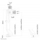 Neomounts FPMA-D860BLACK Monitor arm 10-32