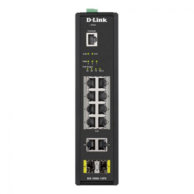 D-Link Industrial Gigabit Smart Managed PoE Switch D-Link Industrial Gigabit Smart Managed PoE Switch
