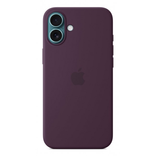 Apple iPhone 16 Plus Silicone Case with MagSafe - Plum