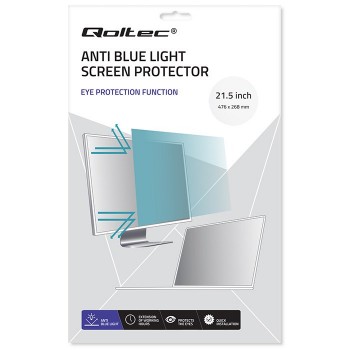 Qoltec Blue Light Filter 21.5