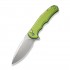 CIVIVI Button Lock Praxis Knife Aluminum Green