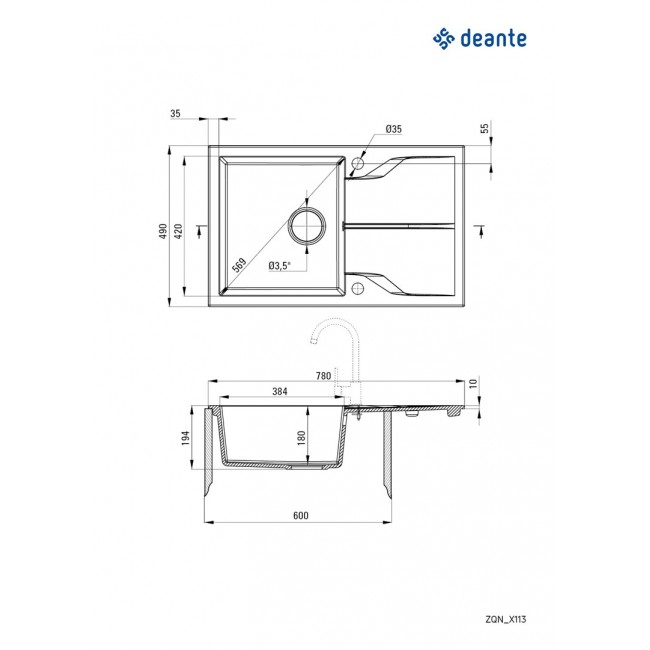 1-bowl granite sink with drainer 1-bowl granite sink with drainer