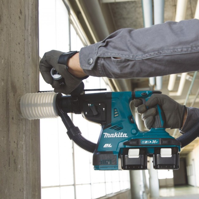 MAKITA DRILL HAMMER SDS-PLUS 2x18V 2.8J WITHOUT BATTERIES AND CHARGER DHR280Z MAKITA DRILL HAMMER SDS-PLUS 2x18V 2.8J WITHOUT BATTERIES AND CHARGER DHR280Z