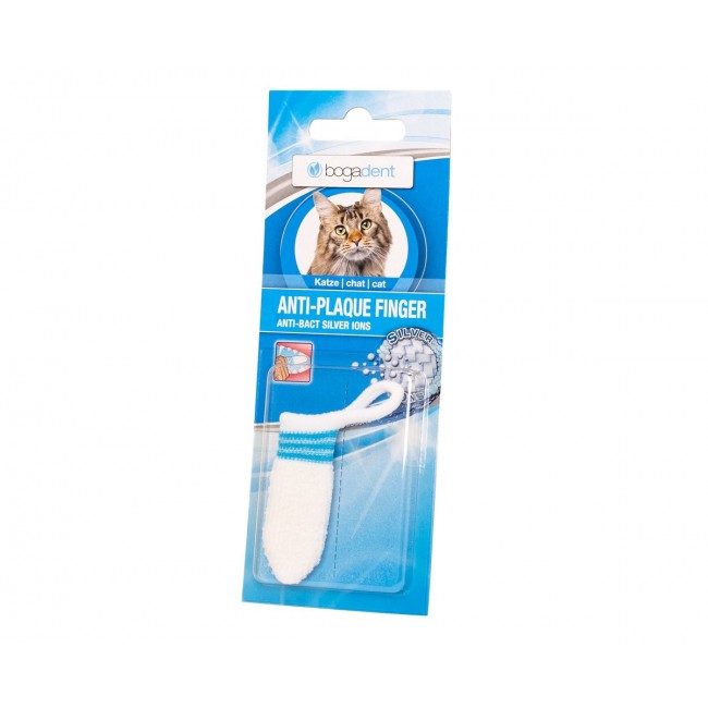 BOGAR Bogadent Anti-plaque finger - finger cap for removing dental plaque for cats 1 pc BOGAR Bogadent Anti-plaque finger - finger cap for removing dental plaque for cats 1 pc