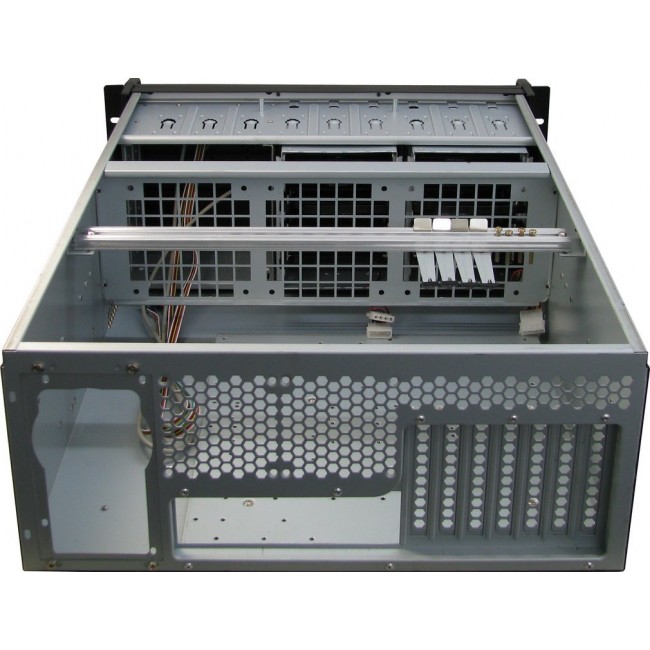 Inter-Tech IPC 4U-4129L Rack Metallic, Silver Inter-Tech IPC 4U-4129L Rack Metallic, Silver