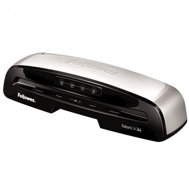 Fellowes Saturn 3i A4 Laminator 300 mm/min Black, Silver Fellowes Saturn 3i A4 Laminator 300 mm/min Black, Silver