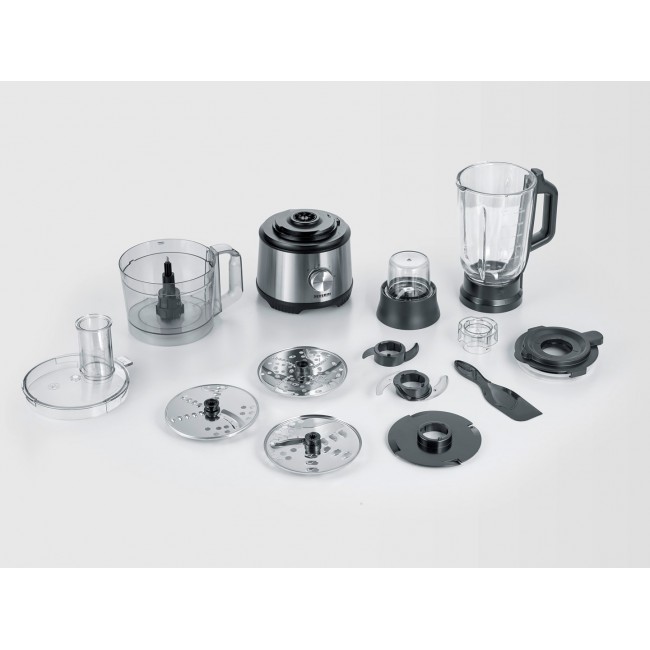 Severin KM 3892 food processor 1200 W 1.5 L Black, Stainless steel, Transparent Severin KM 3892 food processor 1200 W 1.5 L Black, Stainless steel, Transparent
