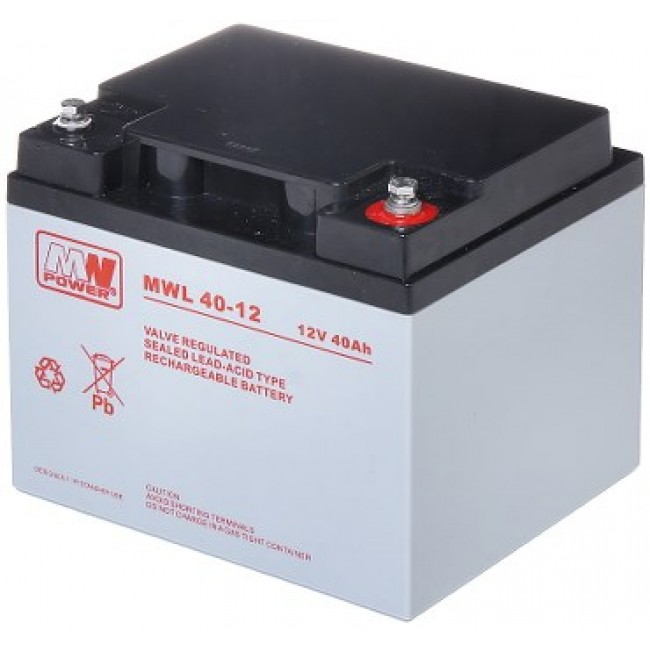 Battery 12V/40Ah MWL Battery 12V/40Ah MWL