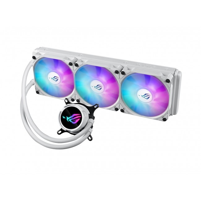 ASUS ROG Strix LC III 360 ARGB White Edition Processor Liquid cooling kit 12 cm ASUS ROG Strix LC III 360 ARGB White Edition Processor Liquid cooling kit 12 cm