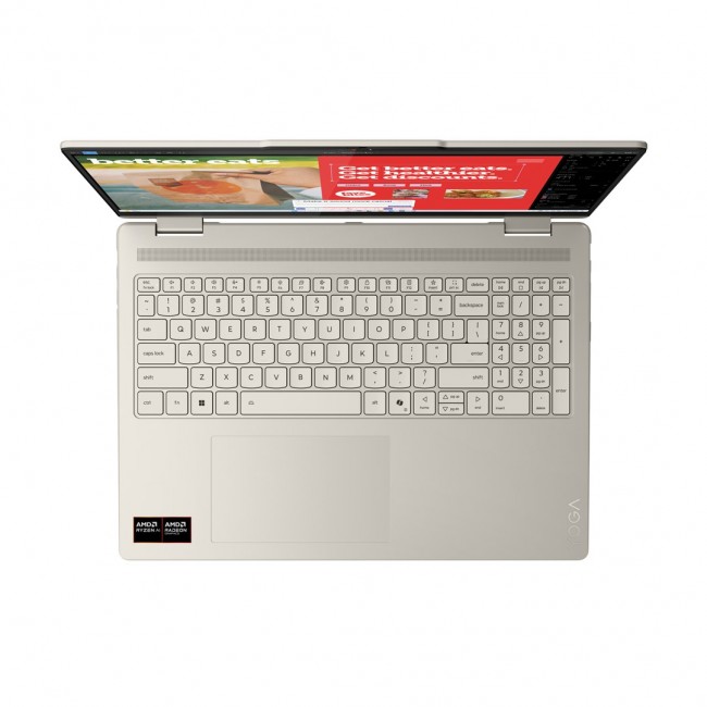 Lenovo Yoga 7 2-in-1 16AKP10 Copilot+ PC AMD Ryzen AI 7 350 Hybrid (2-in-1) 40.6 cm (16 Lenovo Yoga 7 2-in-1 16AKP10 Copilot+ PC AMD Ryzen AI 7 350 Hybrid (2-in-1) 40.6 cm (16