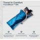 Cocoon TravelSheet Rectangular sleeping bag Cotton Blue