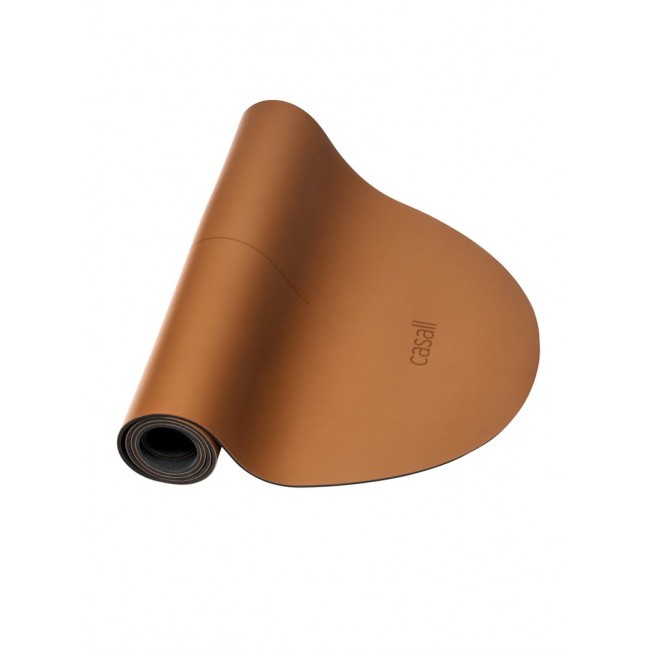 Mata CASALL Yoga Mat Grip & Cushion III Oval Mat 5mm kolor br zowy - TU