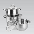 Maestro MR-2120-6L A set of pots of 6 elements Maestro MR-2120-6L A set of pots of 6 elements