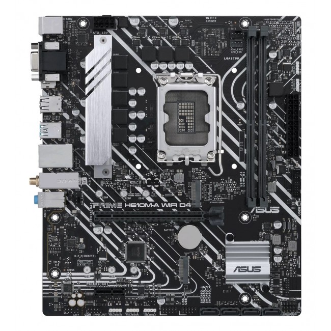 ASUS PRIME H610M-A WIFI D4 Intel H610 LGA 1700 micro ATX ASUS PRIME H610M-A WIFI D4 Intel H610 LGA 1700 micro ATX