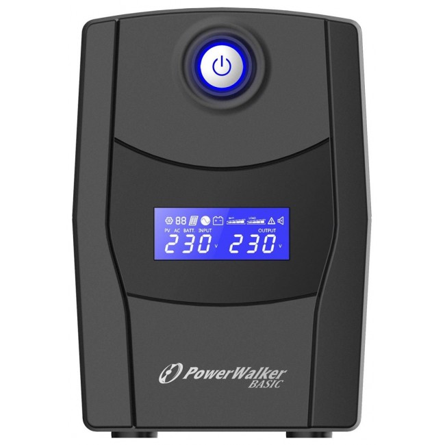PowerWalker VI 1000 STL uninterruptible power supply (UPS) Line-Interactive 1 kVA 600 W 2 AC outlet(s)