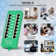 Extralink Gigabit PoE Injector 8 Port Active, 8 ports Gigabit 802.3at/af, Mode A Extralink Gigabit PoE Injector 8 Port Active, 8 ports Gigabit 802.3at/af, Mode A
