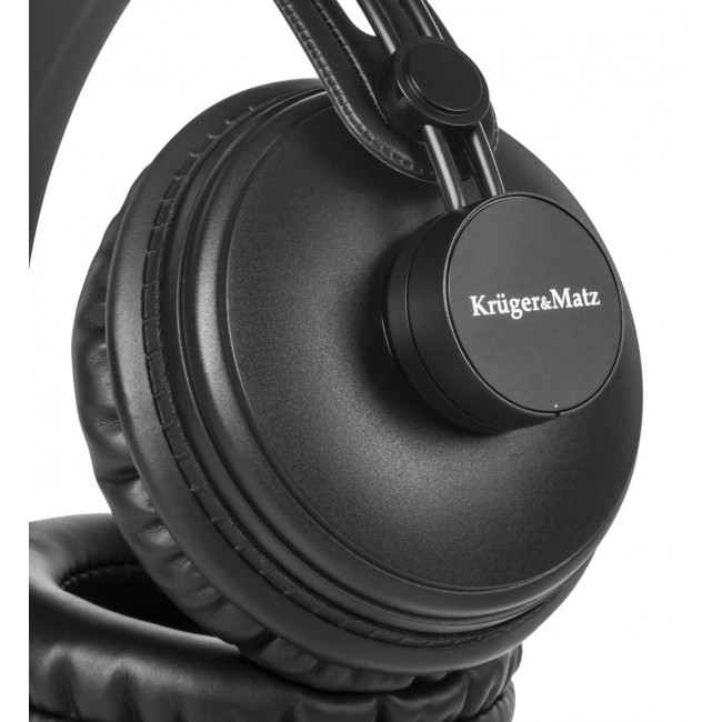 Kr ger&Matz Monitor Headphones Wired Head-band Black Kr ger&Matz Monitor Headphones Wired Head-band Black