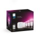 Philips Hue White and colour ambience Starter kit: 3 E27 smart bulbs (1100) + dimmer switch Philips Hue White and colour ambience Starter kit: 3 E27 smart bulbs (1100) + dimmer switch
