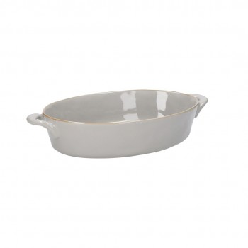 ROSE&TULIPANI CONCERTO GRIGIO PERLA Baking dish 37 x 22 cm