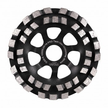 DISTAR PRO TECH CUP WHEEL 125 x 22.23mm