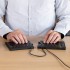 R-Go Tools Ergonomic keyboard R-Go Split Break v2 with break software, ergonomic split keyboard, QWERTY (UK), Wired, black