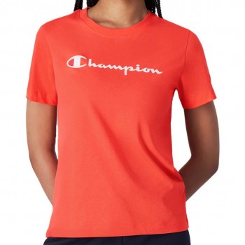 Champion SS Tee Coral T-Shirt 117534 PS004 L