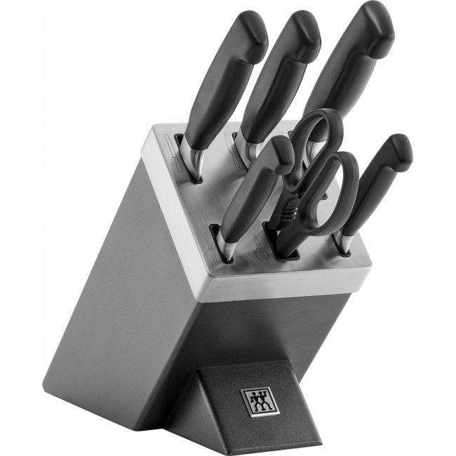 ZWILLING FOUR STAR 35148-507-0 kitchen knife/cutlery block set 7 pc(s) Grey ZWILLING FOUR STAR 35148-507-0 kitchen knife/cutlery block set 7 pc(s) Grey