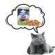 PREVITAL Sterile Cushions rich in chicken with tomato filling - cat treat 60g
