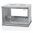 Techly Wall Rack Cabinet 19 6U prof. 450 Grey Assembled Techly Wall Rack Cabinet 19 6U prof. 450 Grey Assembled