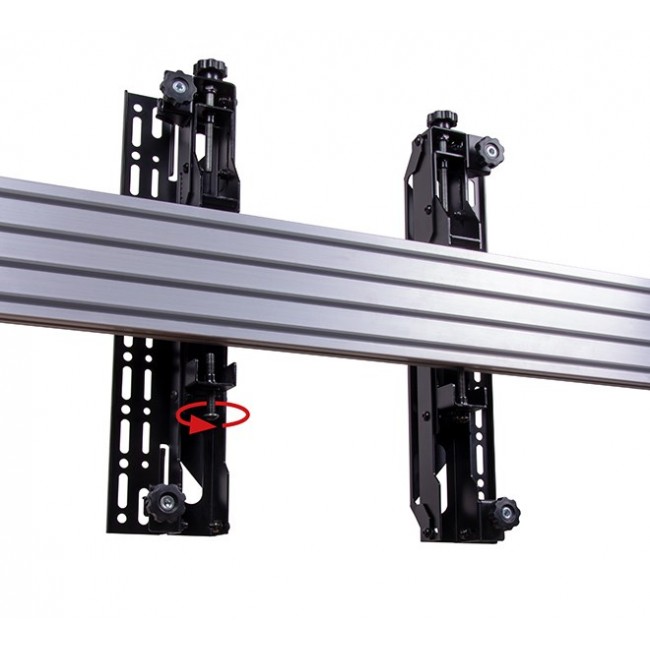 B-Tech SYSTEM X - VESA 400 Flat Screen Interface Arms with Micro-Adjustment for BT8390 (Pair)