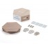 Nanoleaf Elements Wood Look Hex Exp Pk 3 mood lighting