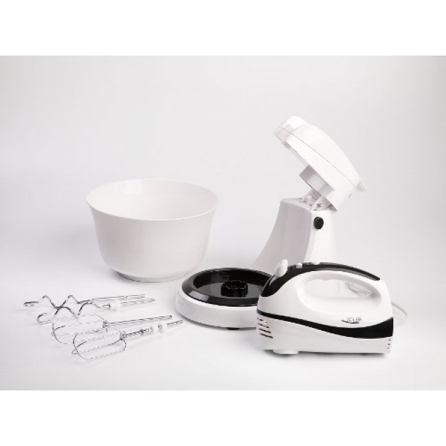 Adler AD 4206 Stand mixer Black,White 300 W