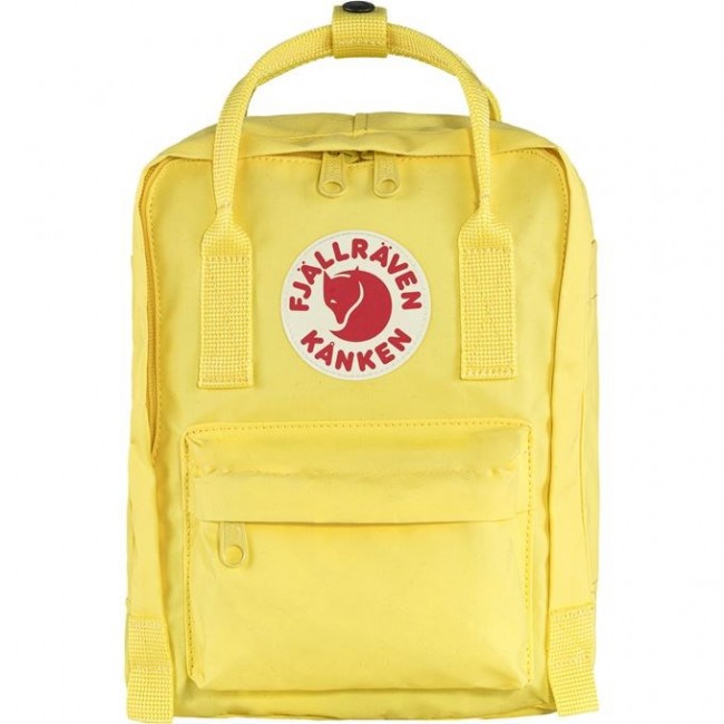 Fj llr ven Kanken Mini backpack Casual backpack Yellow Polypropylene (PP), Vinylon Fj llr ven Kanken Mini backpack Casual backpack Yellow Polypropylene (PP), Vinylon