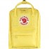 Fj llr ven Kanken Mini backpack Casual backpack Yellow Polypropylene (PP), Vinylon