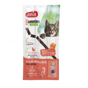 ZOLUX Yummies Salmon with trout - cat treats - 3x5g